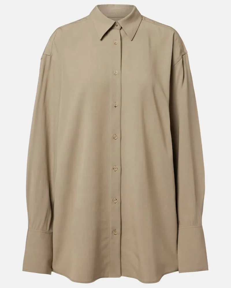 Totême Hemd Classic Grau