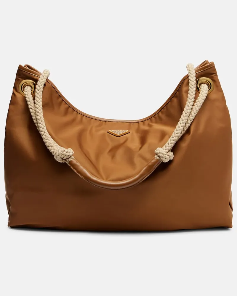 Prada Schultertasche Prada Mariner Large Braun
