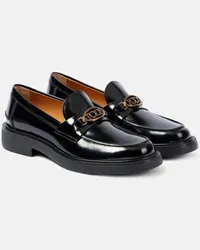 TOD'S Loafers aus Leder Schwarz