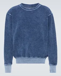 LES TIEN Sweatshirt aus Baumwoll-Jersey Blau