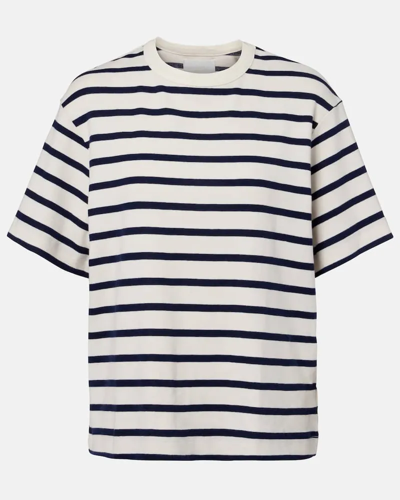Citizens of humanity T-Shirt Goldie aus Jersey Blau
