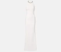 Robe mit Kristallen
