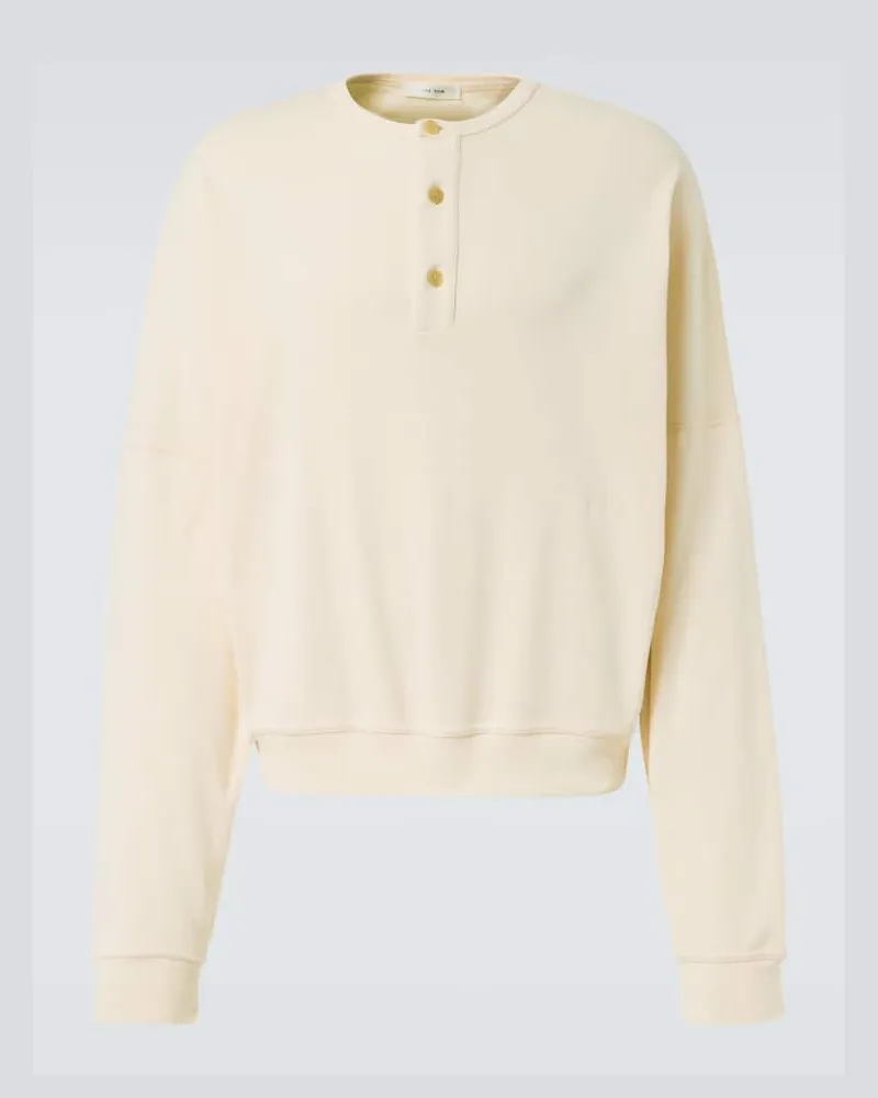 The Row Henley-Hemd Greto aus Baumwolle Weiß