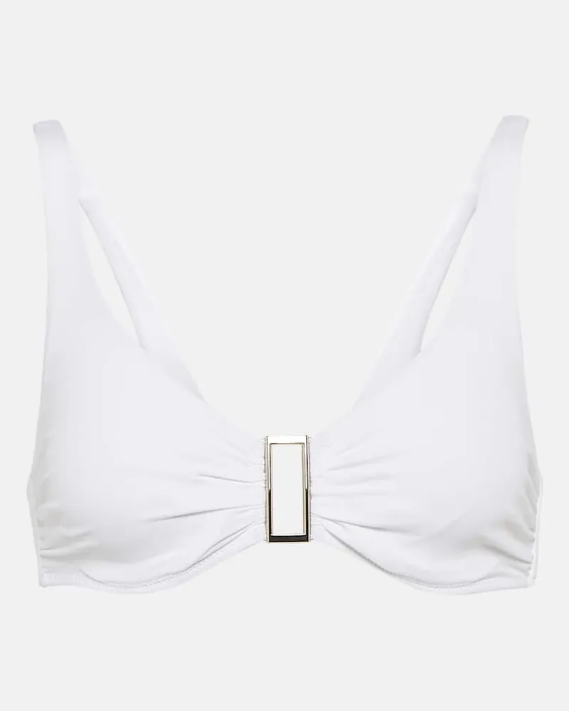 Melissa Odabash Bikini-Oberteil Bel Air Weiß