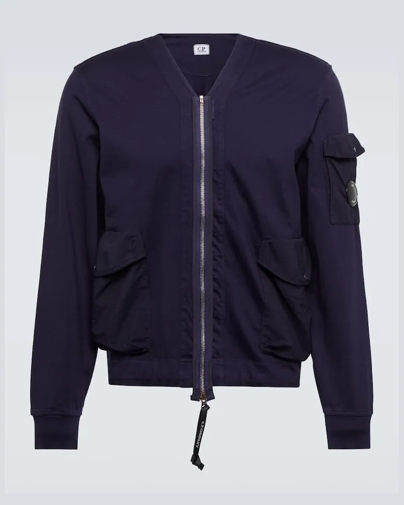 C.P. Company Jacke aus Baumwolle Blau