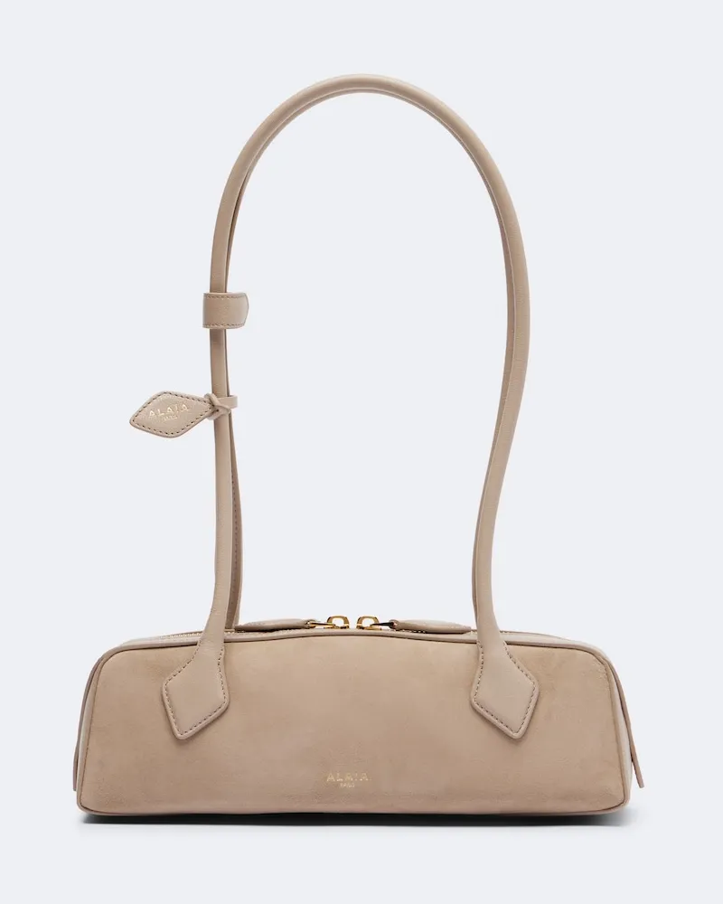 Alaïa Alaïa Schultertasche Le Teckel Small Beige