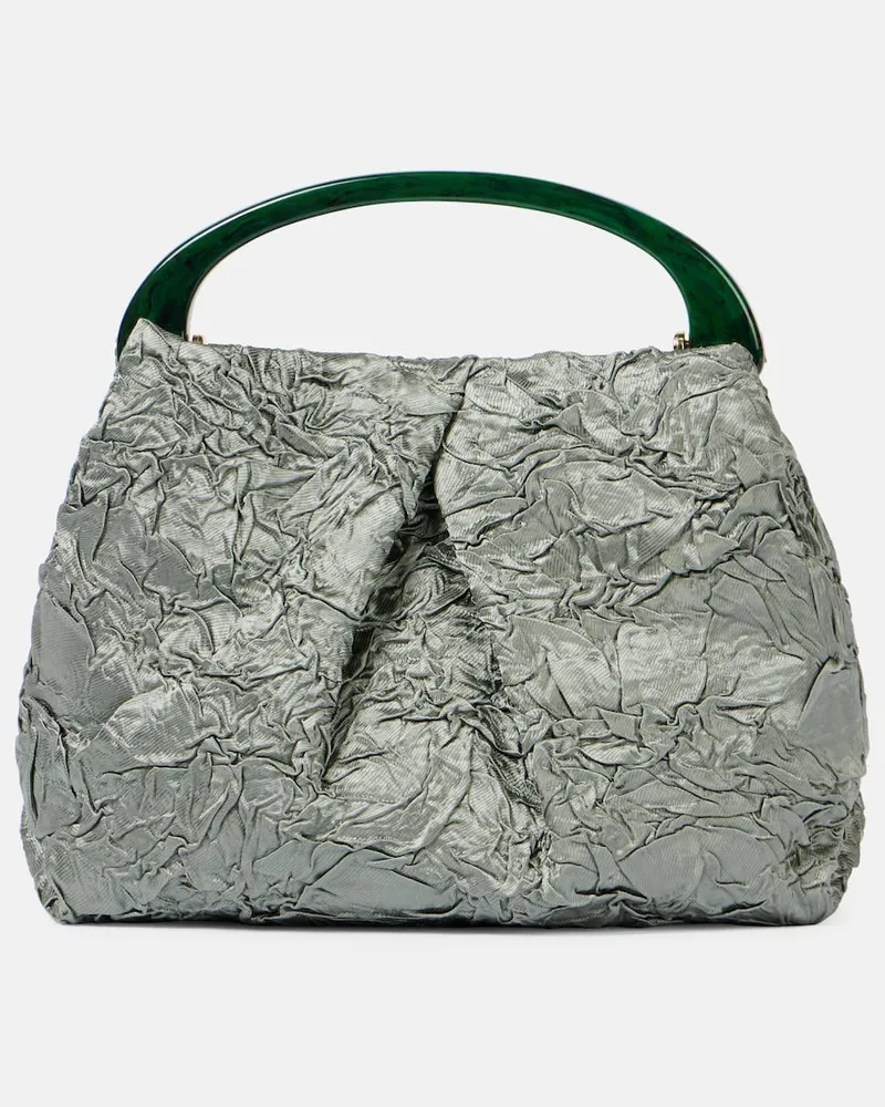 Dries van Noten Tote Bag Crisp Mini Grün