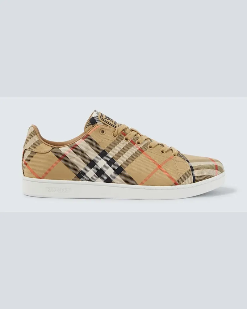 Burberry Sneakers Set Burberry Check Beige