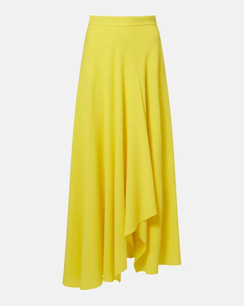 Roksanda Ilincic Maxirock Asha aus Crêpe Gelb
