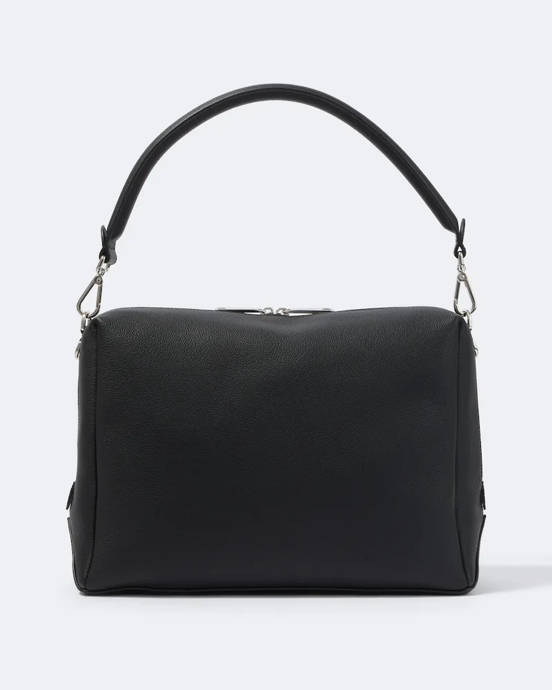 Fendi Tote Bag Lui Large aus Leder Schwarz