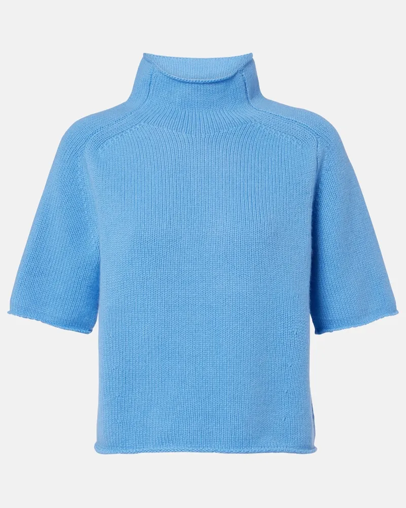 Lisa Yang Pullover Fride aus Kaschmir Blau