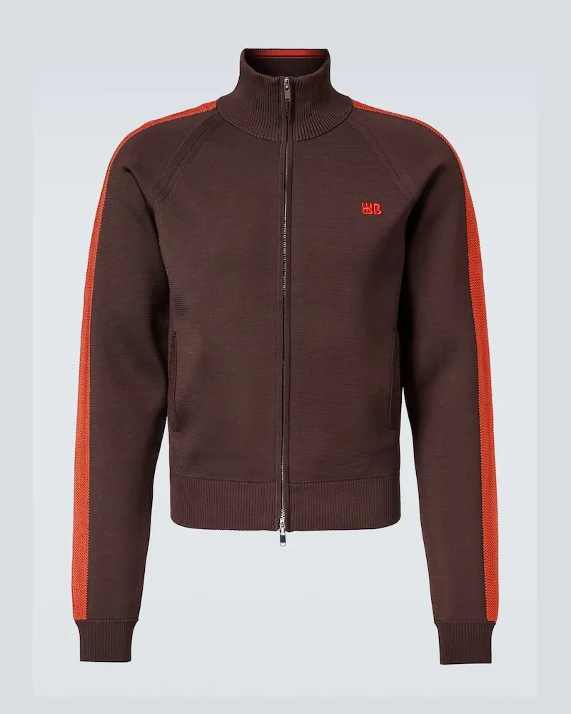 Wales Bonner Trainingsjacke Tide Braun