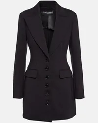 Dolce & Gabbana X Kim Blazer aus Jersey Schwarz