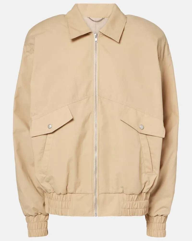 Magda Butrym Oversize-Bomberjacke Beige