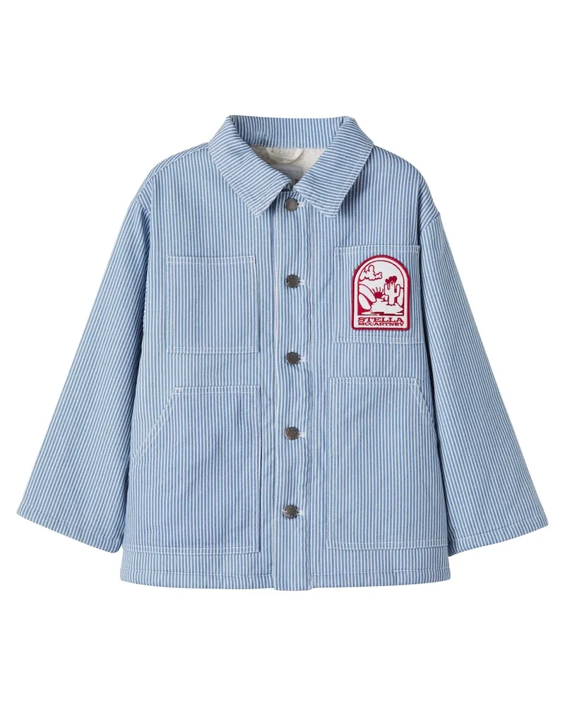 Stella McCartney Kids Jeansjacke Blau