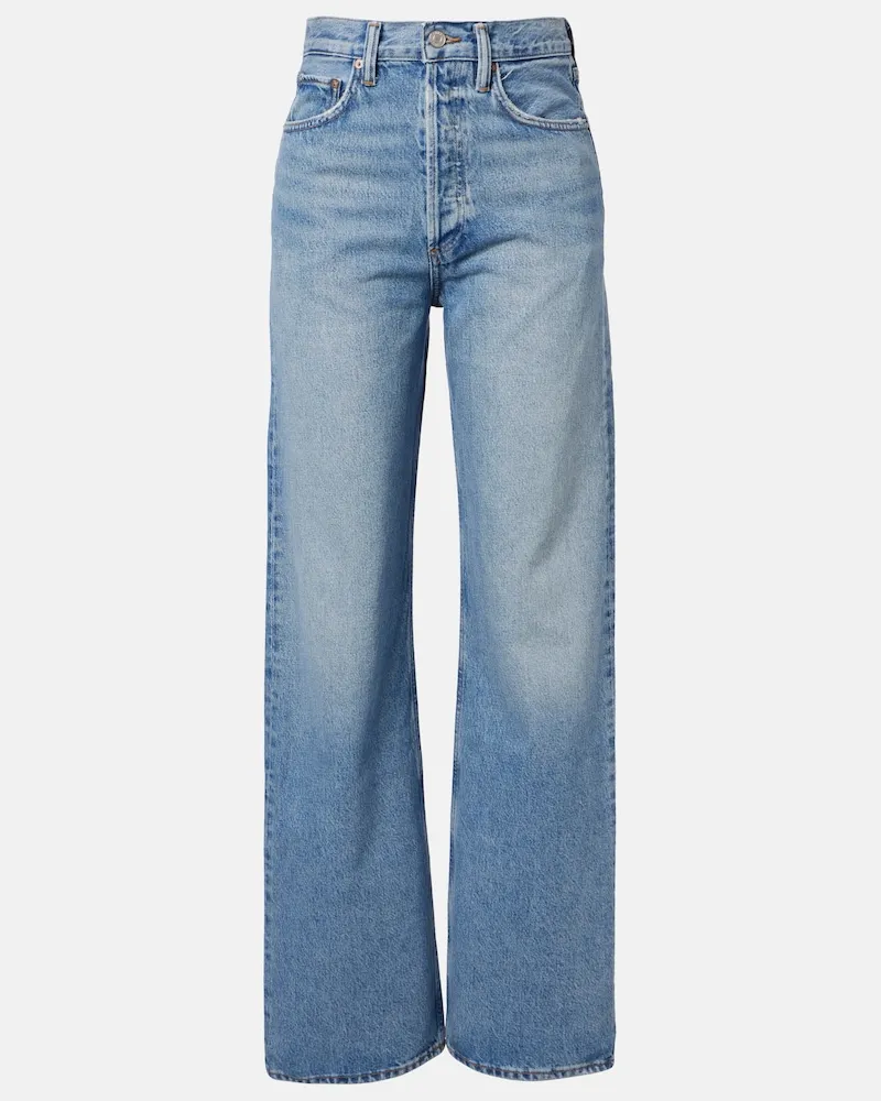 AGOLDE Straight Jeans Vintage Loose Blau