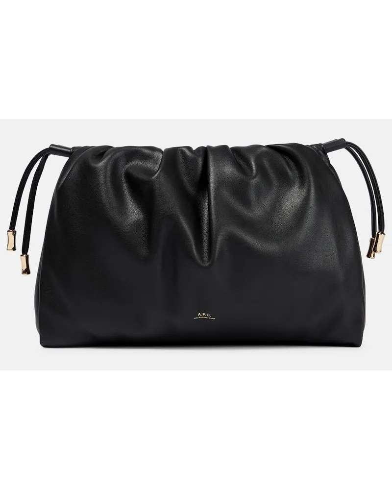 A.P.C. Schultertasche Ninon Schwarz