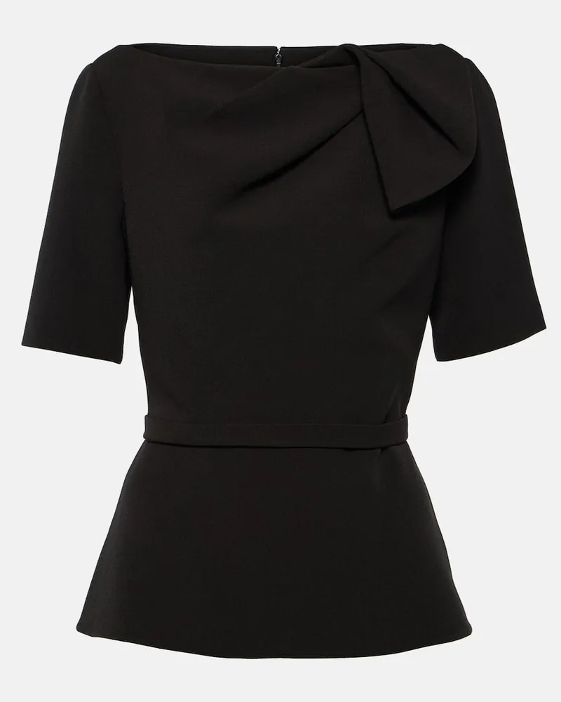 Safiyaa Top Schwarz