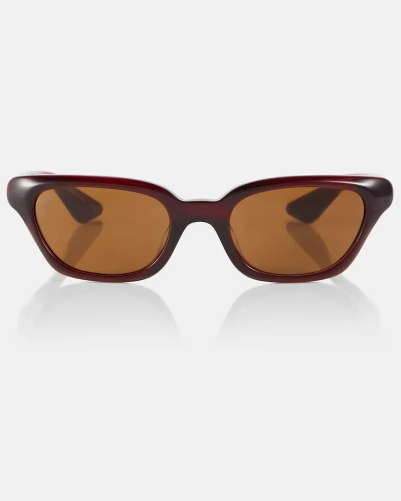 KHAITE X Oliver Peoples Cat-Eye-Sonnenbrille 1983C Braun