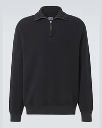 C.P. Company Sweatshirt aus Baumwolle Schwarz