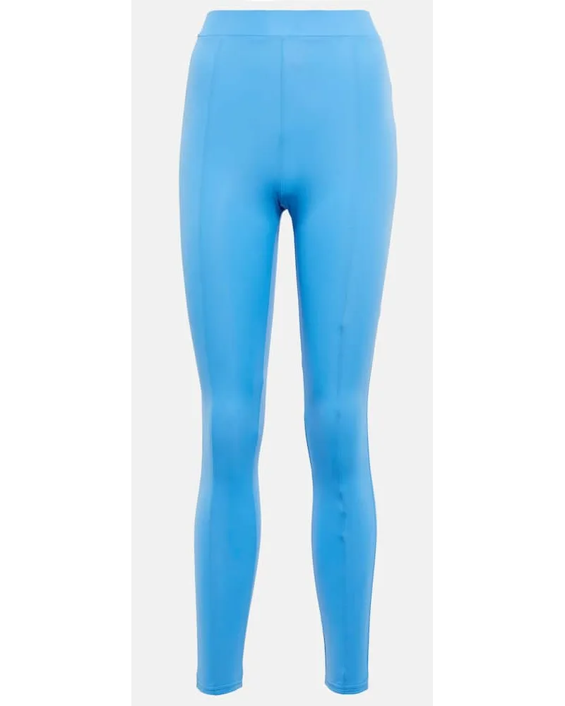 Alex Perry High-Rise Leggings Leighton Blau