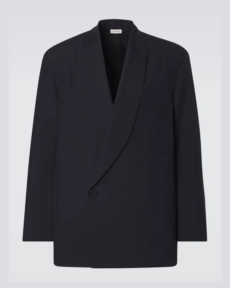 Fear of God Blazer aus Schurwolle Schwarz