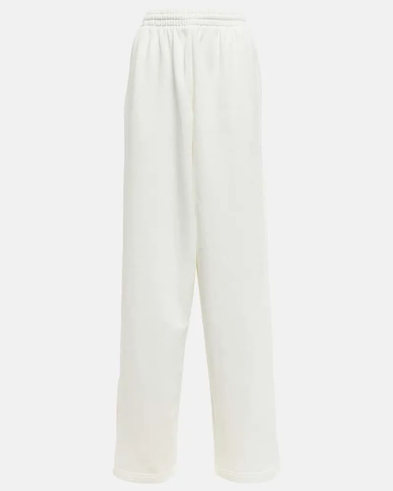 WARDROBE.NYC X Hailey Bieber Jogginghose HB Weiß