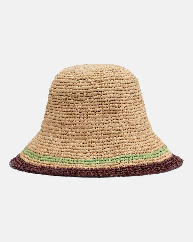 Zimmermann Hut aus Raffiabast Beige