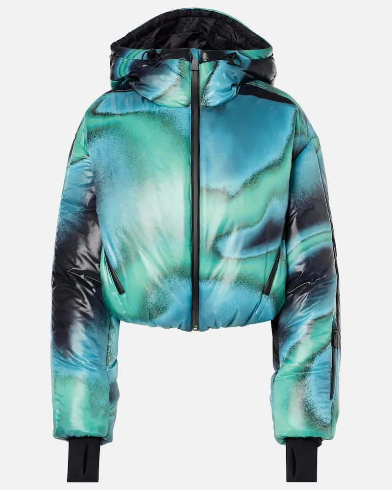 Aztech Mountain Cropped-Skijacke Daisy Grã¼n