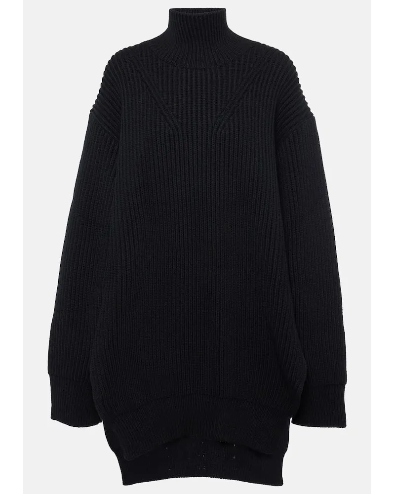 Jil Sander Pullover aus Wolle Schwarz