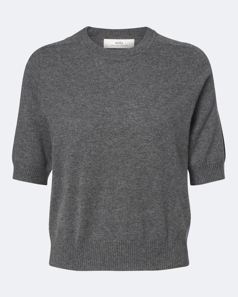 arch4 Pullover Kai aus Kaschmir Grau