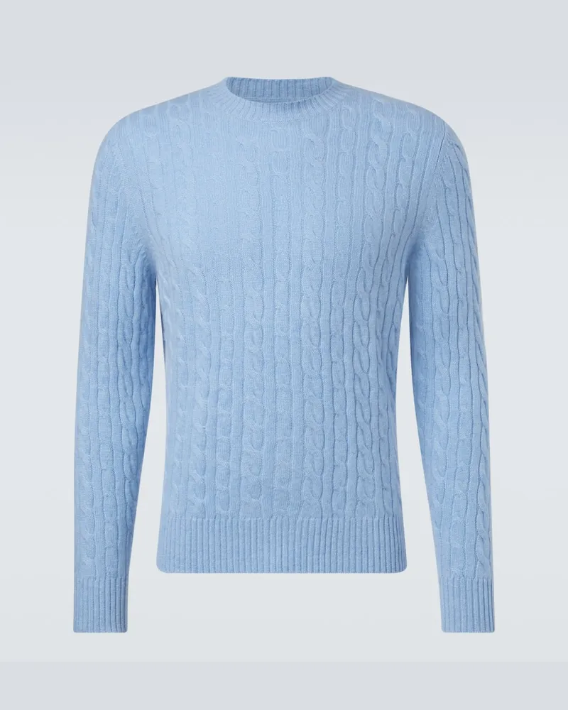 arch4 Pullover aus Kaschmir Blau