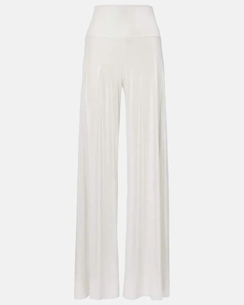 Norma Kamali Weite Hose Mens Weiß