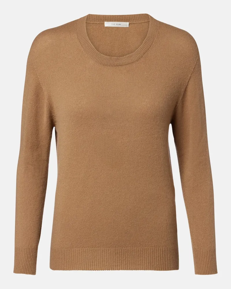 The Row Pullover Noler aus Kaschmir Braun