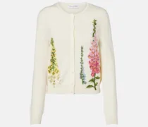 Cardigan Foxgloves aus Schurwolle