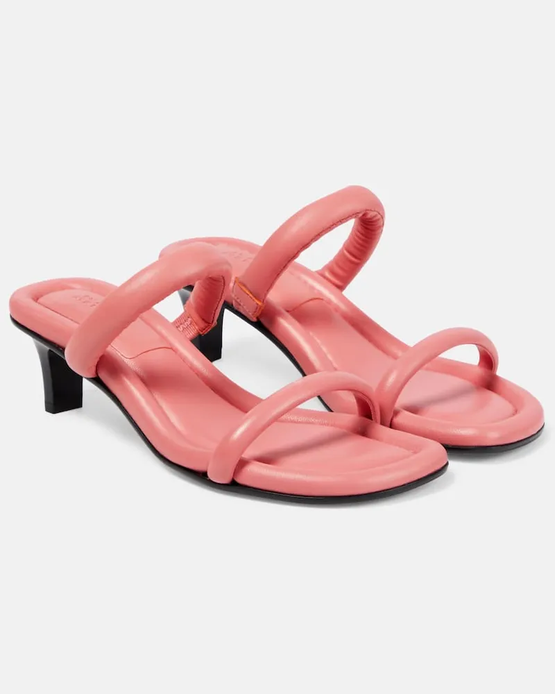 Isabel Marant Sandalen Raree aus Leder Rosa