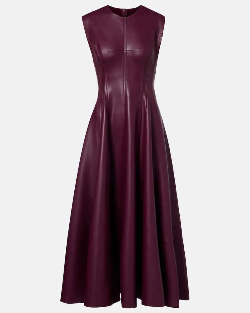 Norma Kamali Midikleid Grace Lila