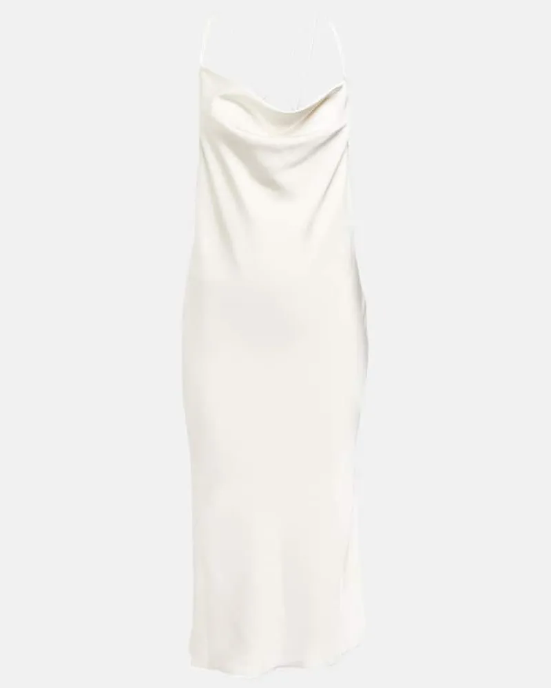 ROTATE Birger Christensen Bridal Slipdress Grace aus Satin Neutral
