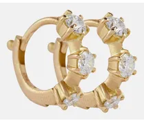 Ohrringe Kismet Mini aus 18kt Gelbgold mit Diamanten