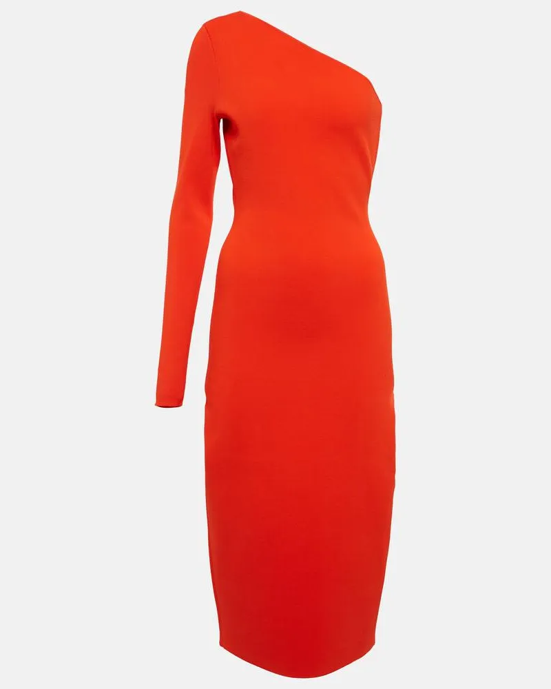 Victoria Beckham VB Body Midikleid Orange
