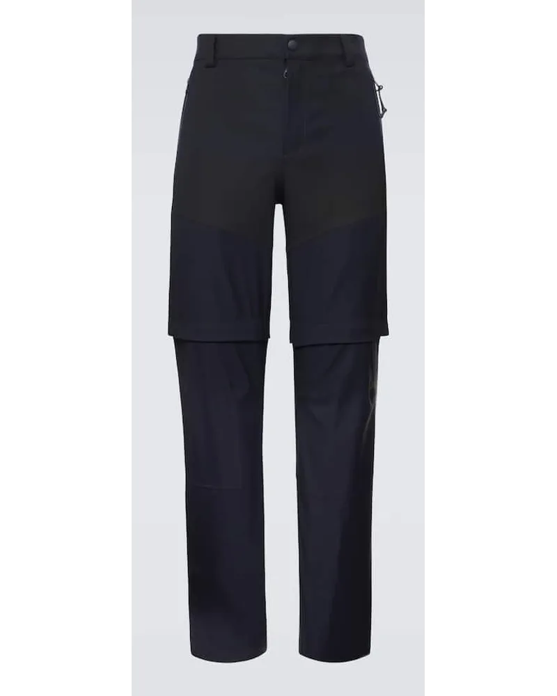 Loro Piana High Rise Jogginghose Aus Einem Wollgemisch Schwarz