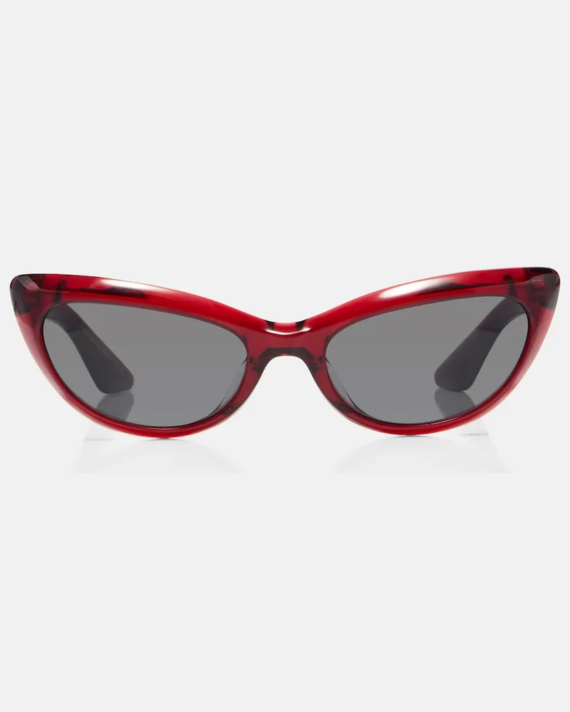 KHAITE X Oliver Peoples Cat-Eye-Sonnenbrille 1963C Burgunderrot