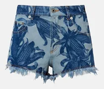 Paula's Ibiza Bedruckte Jeansshorts