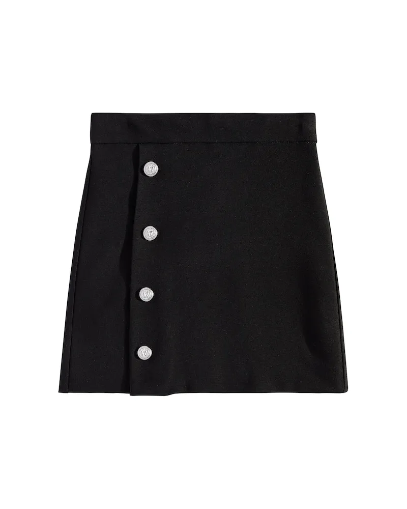Balmain Rock aus Jersey Schwarz