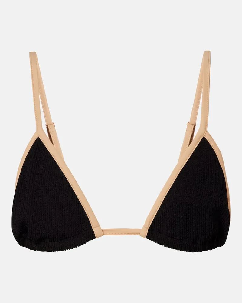 Johanna Ortiz Bikini-Oberteil Playa del Río Schwarz