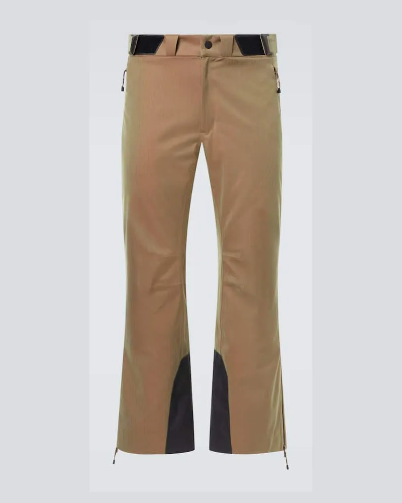 SEASE Skihose Indren aus einem Wollgemisch Braun