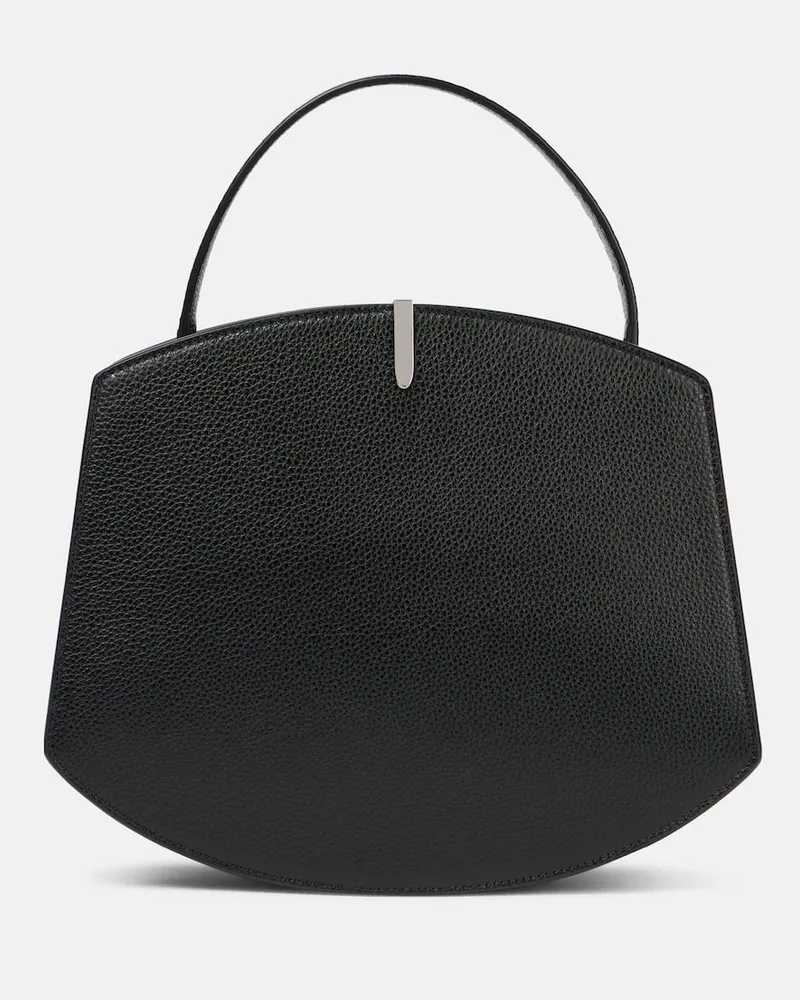 SAVETTE Tote Bag Symmetry Pochette mit Leder Beige