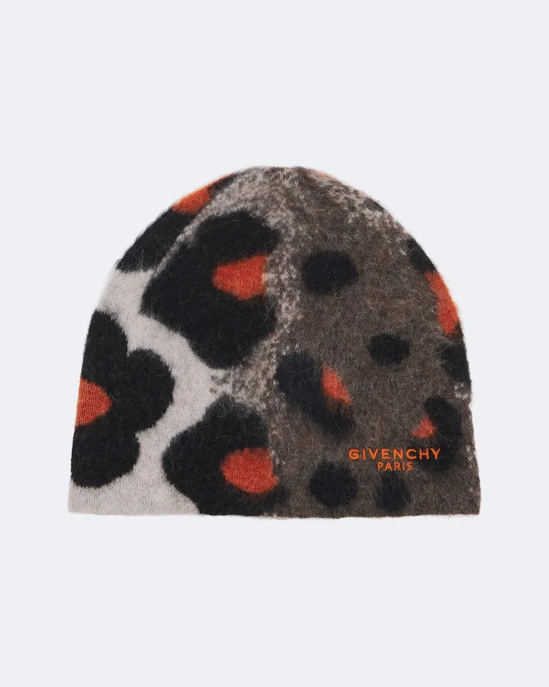 Givenchy Jacquard-Mütze aus einem Alpaka-Wollgemisch Multicolor
