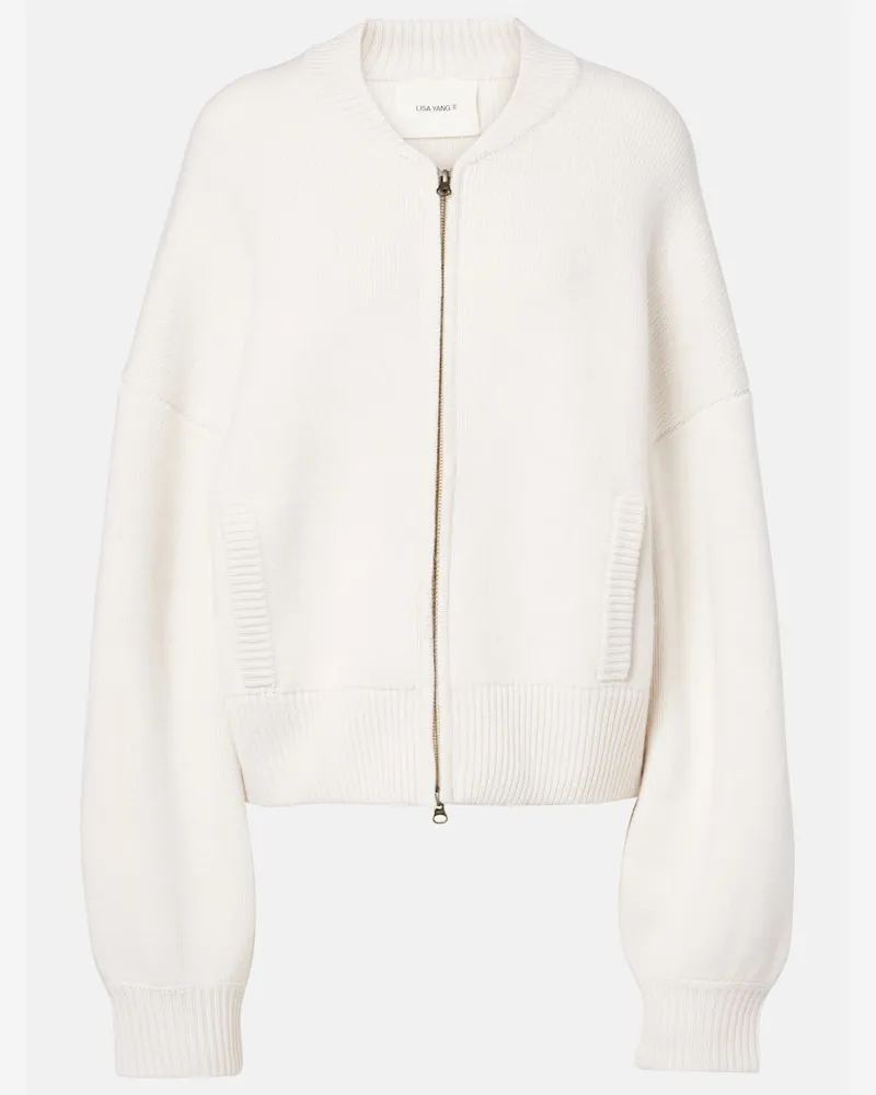 Lisa Yang Jacke Kirsti aus Kaschmir Beige