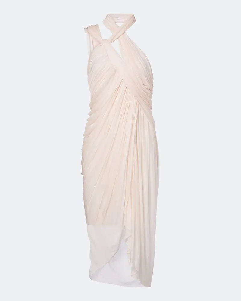 Balmain Midikleid Rosa